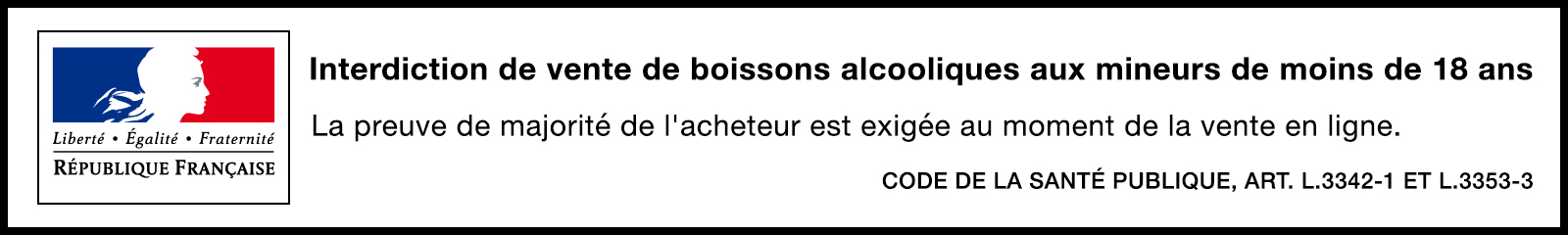 Loi Evin - Vente alcool en France